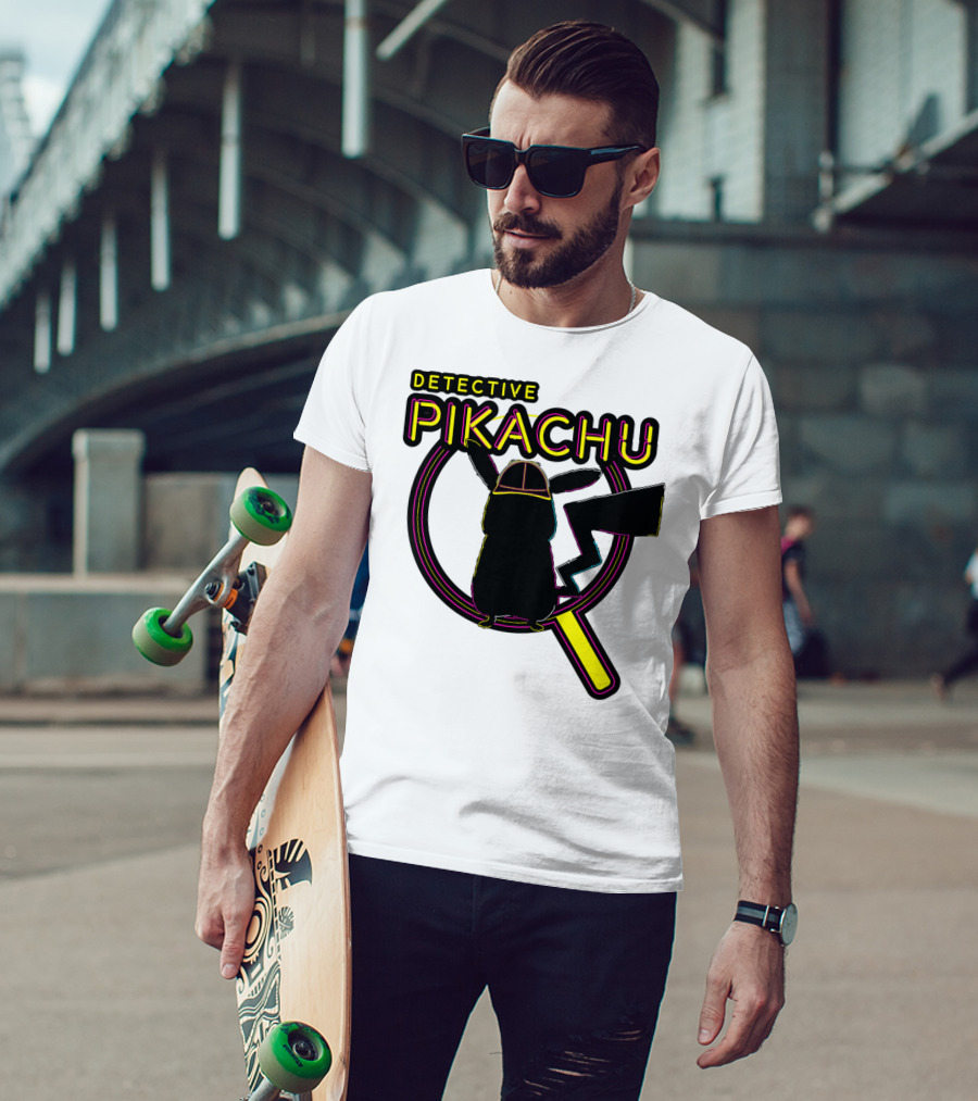 Detective Pikachu Magnify Pikachu Kids Iconic T-Shirt