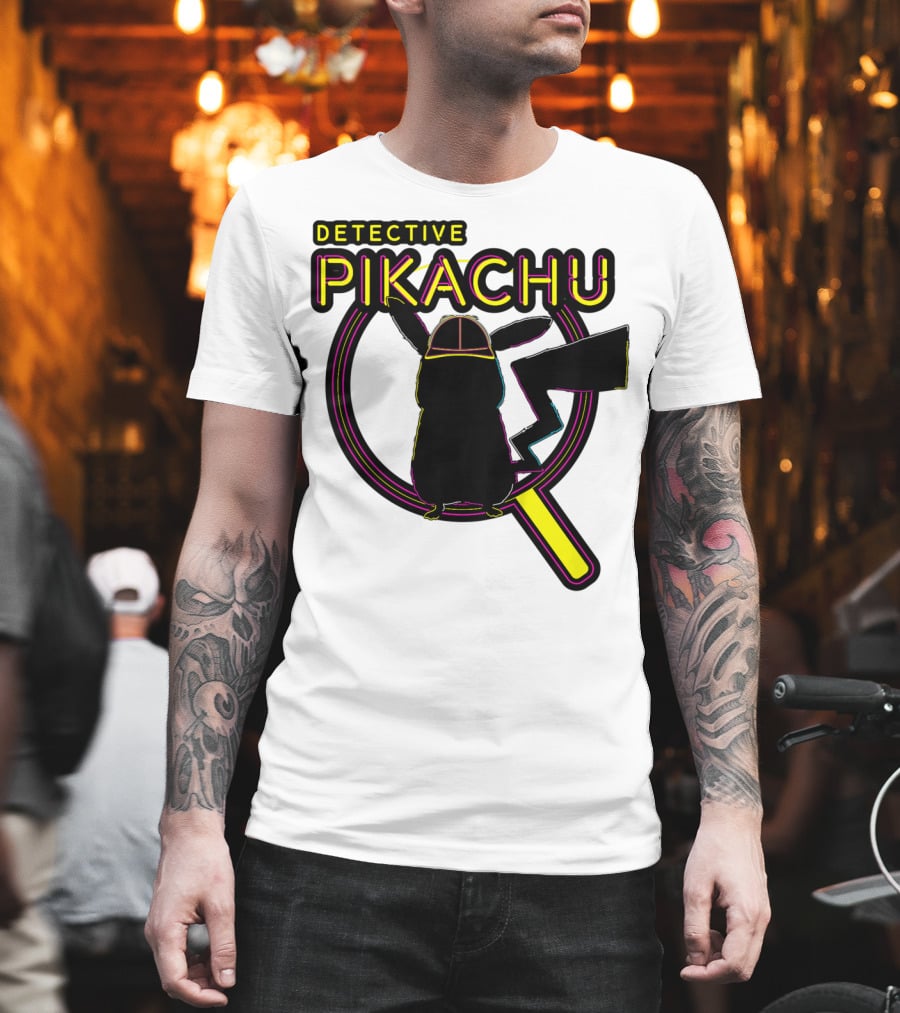 Detective Pikachu Magnify Pikachu Kids Iconic T-Shirt