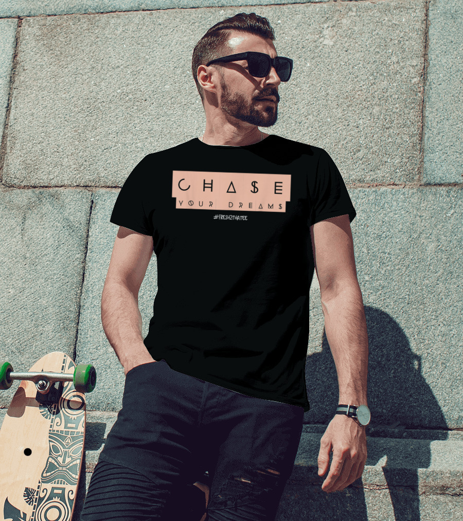 Chase Your Dreams #Fresh2Imatee Made To Match Jordan 1 High Og Crimson Tint T-Shirt