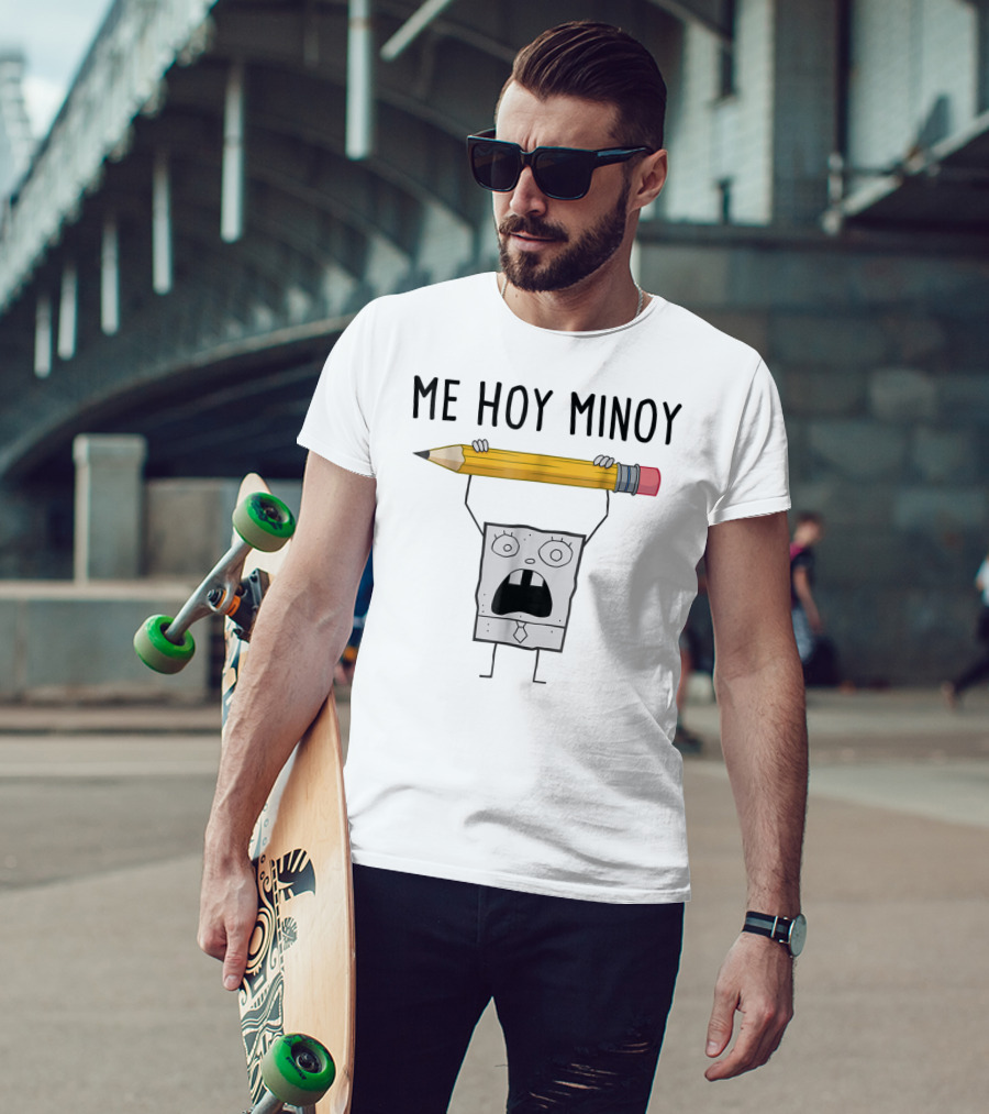 Spongebob Squarepants Doodlebob Me Hoy Minoy Pencil T-Shirt
