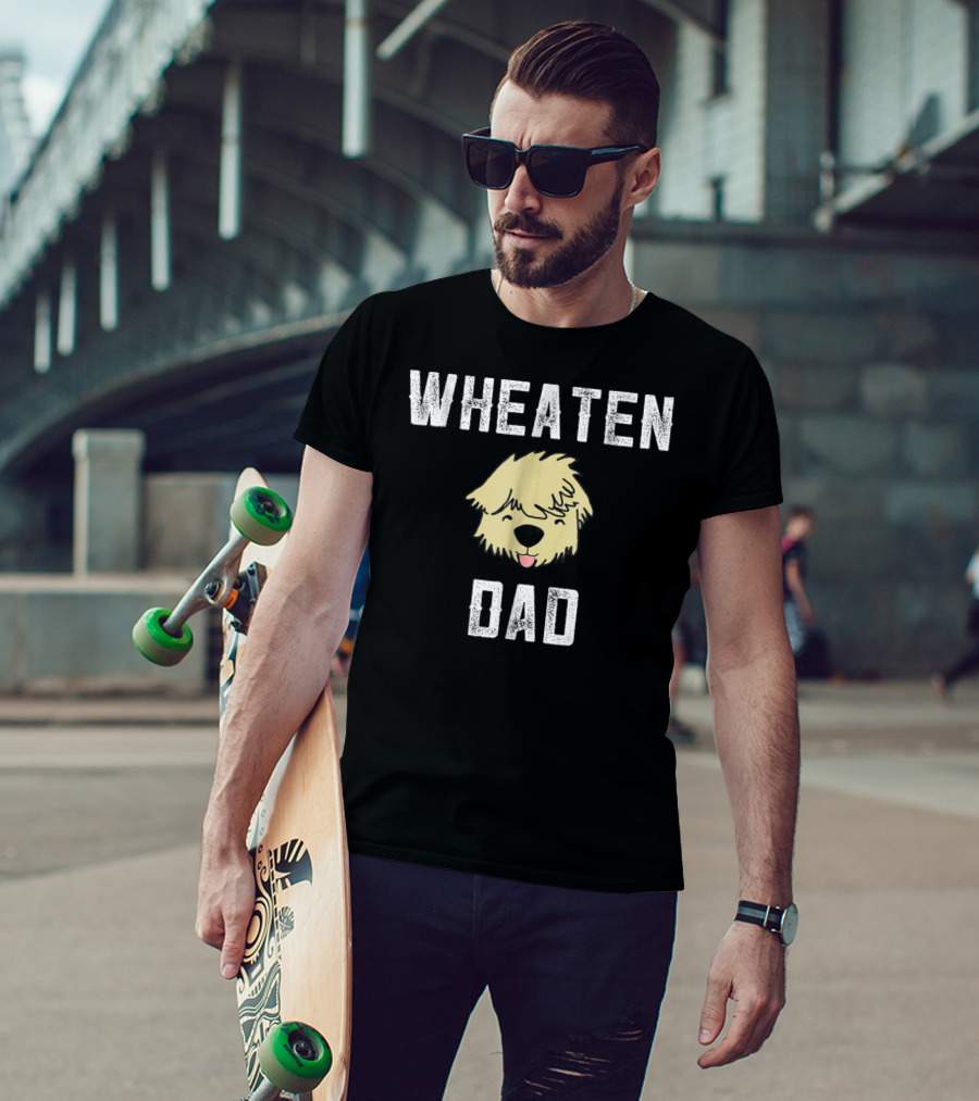 Wheaten Dad Soft Coated Wheaten Terrier Fathers T-Shirt