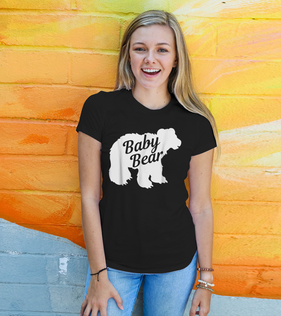 Baby Bear Little Bear Cub Girls Kids T-Shirt