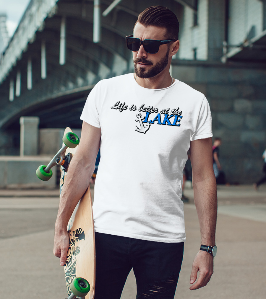 Life Is Better At The Lake Anchor T-Shirt