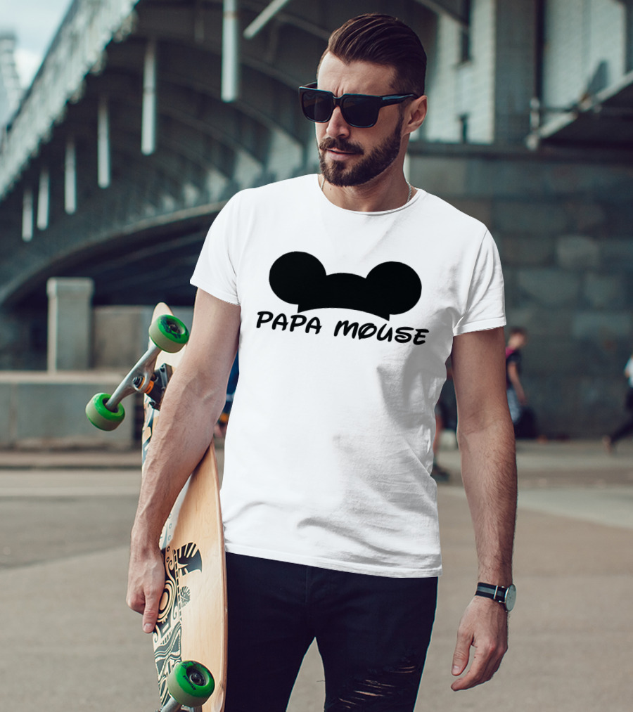 Papa Mouse Iconic Ears For Mens House Of Dreams T-Shirt
