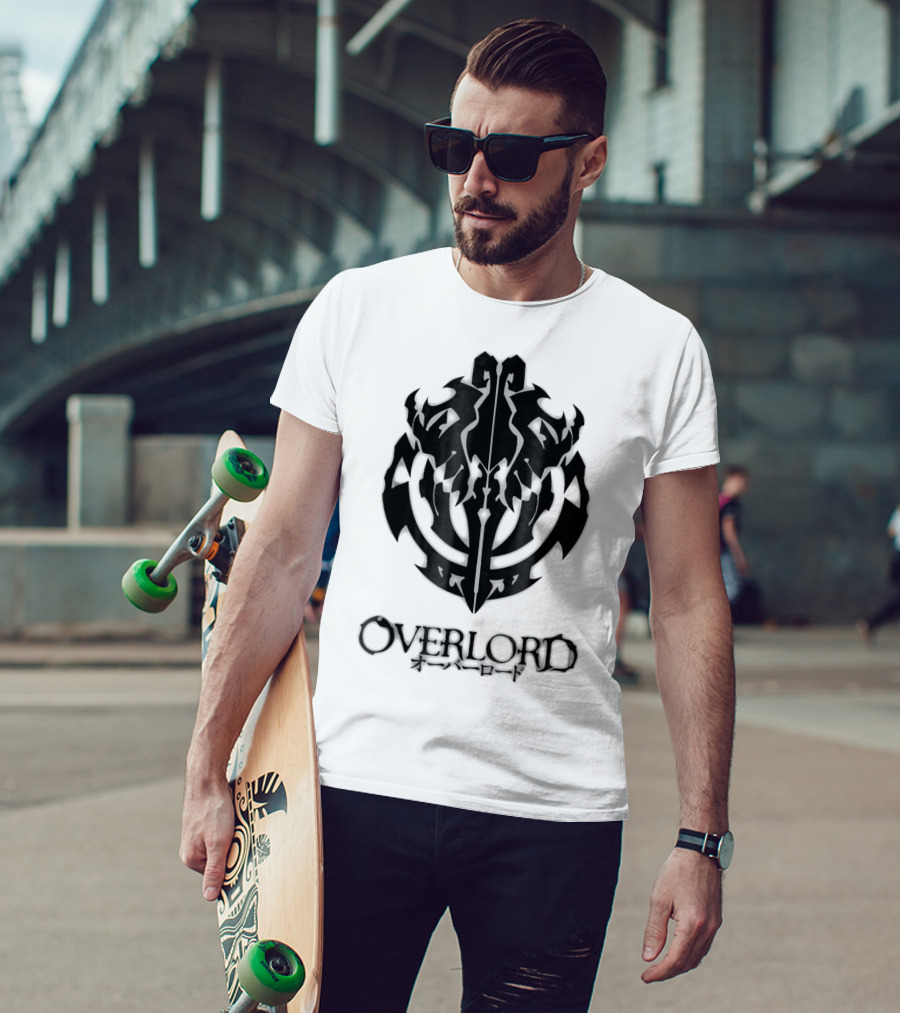 Overlord Anime Emblem Japanese Text For Kid Girl T-Shirt