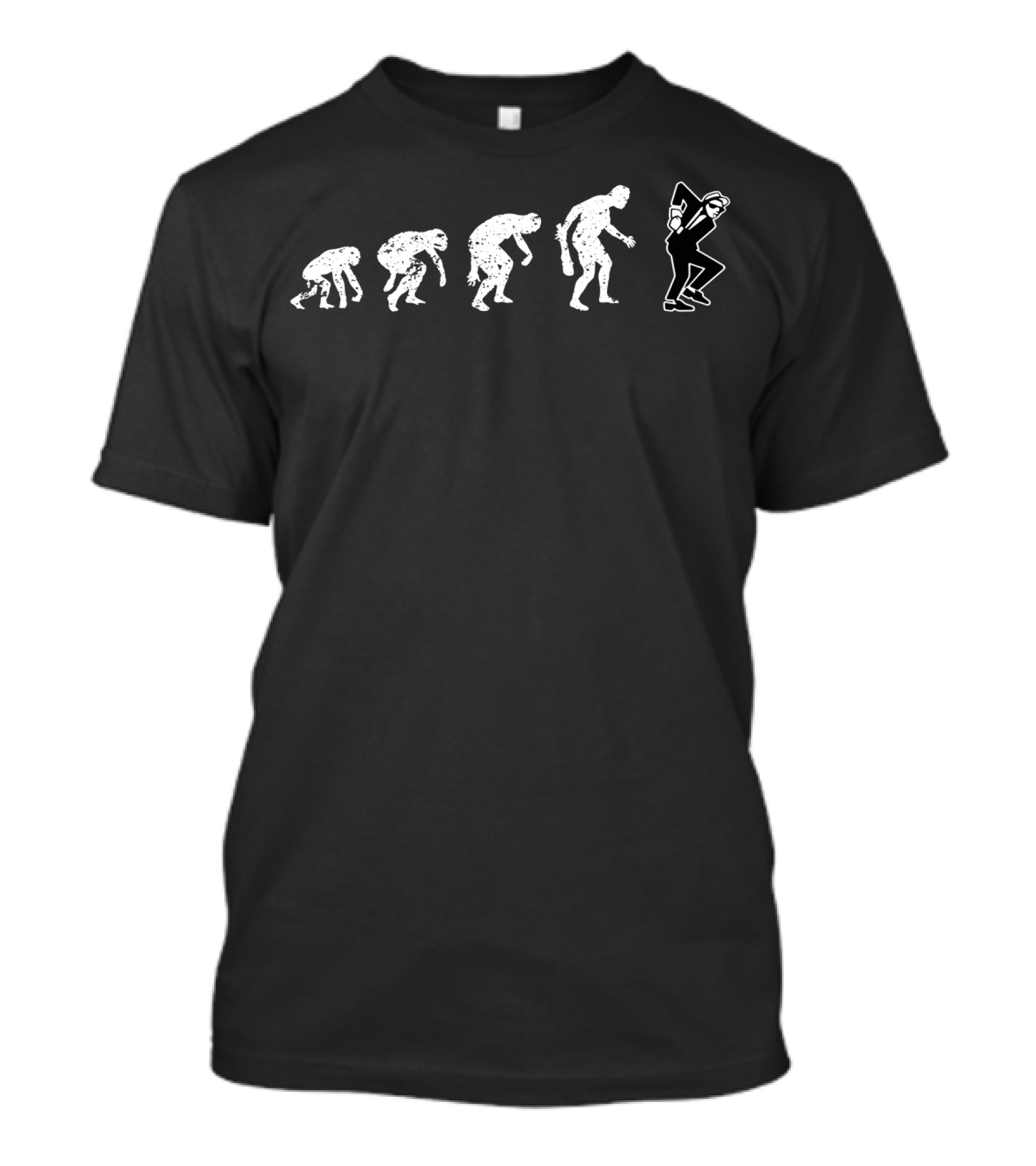 Ska Ska Evolution Ska Reggae Music Dance Evolution Iconic Ska Figure T-Shirt