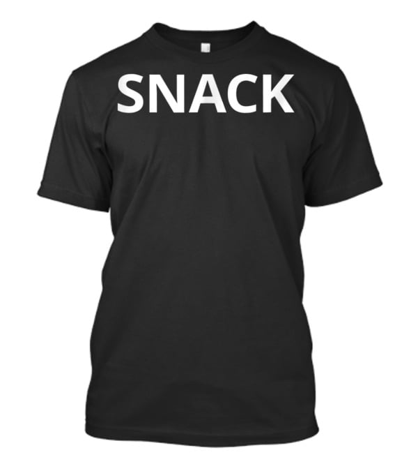 SNACK Word Only In T-Shirt