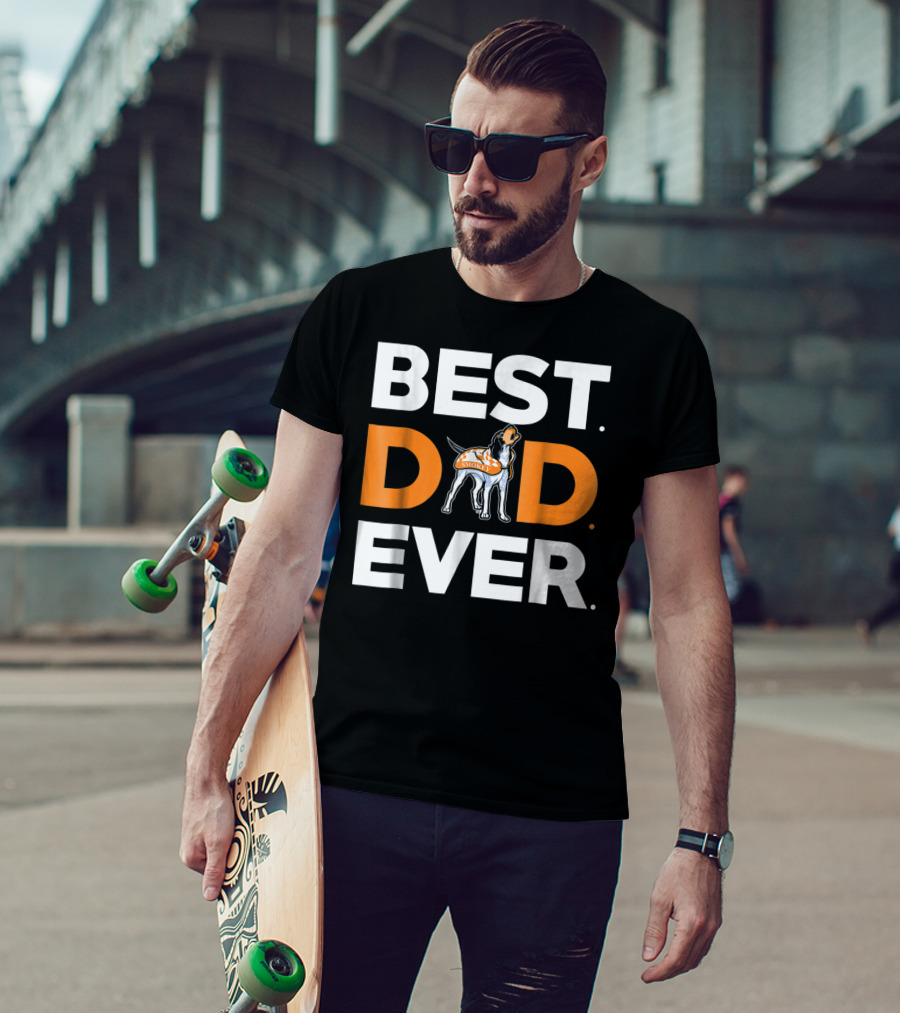 Tennessee Volunteers Smokey Best Dad Ever T-Shirt