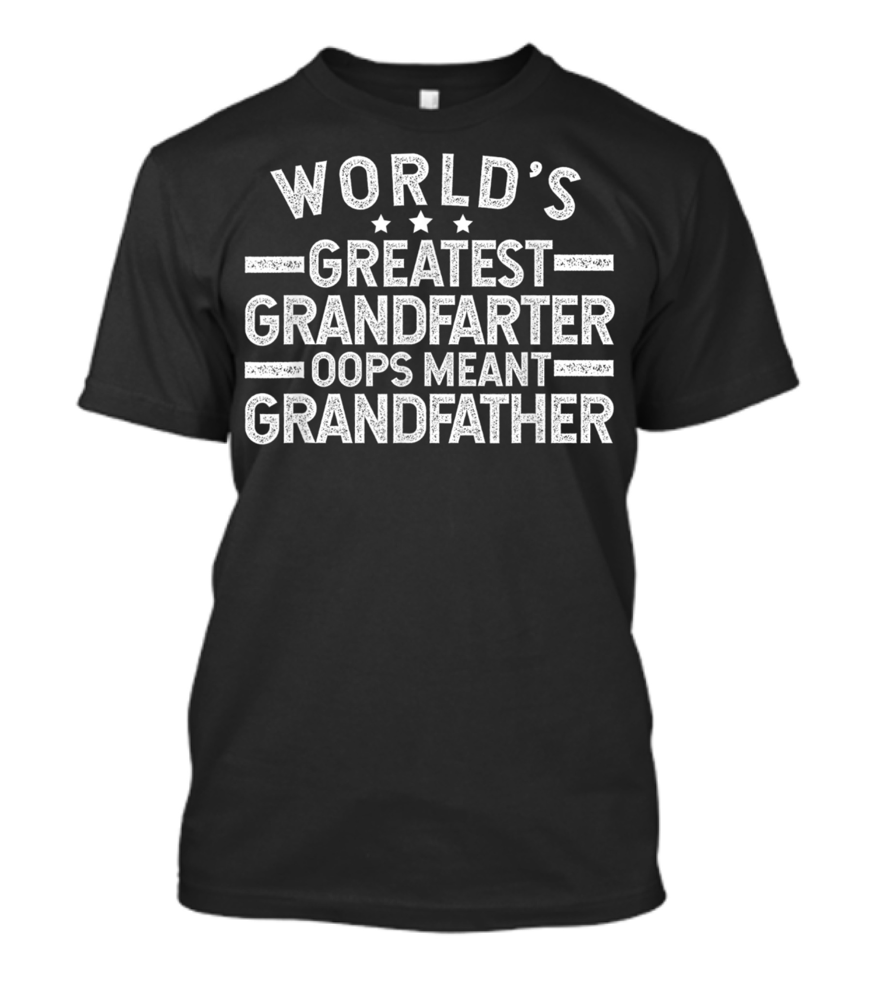 World's Greatest Grandfarter Oops Meant Grandfather T-Shirt