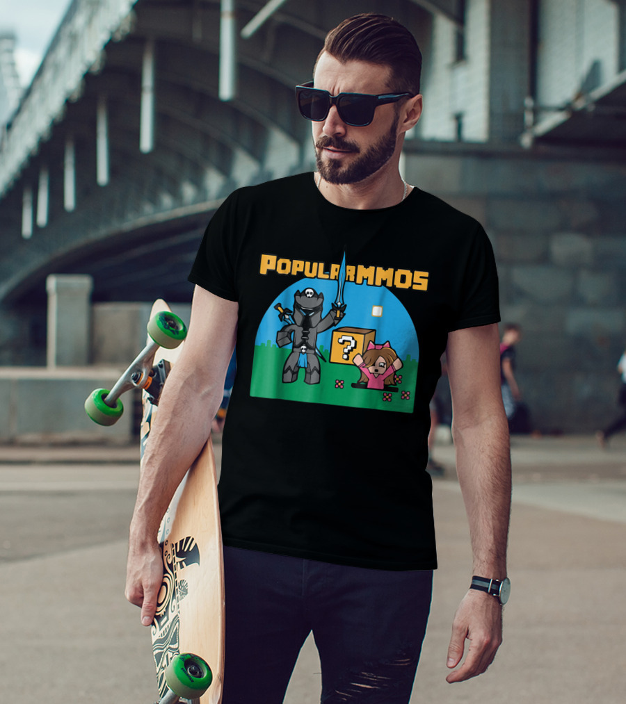 Popularmmos Meets Pixel Adventure With Jen T-Shirt