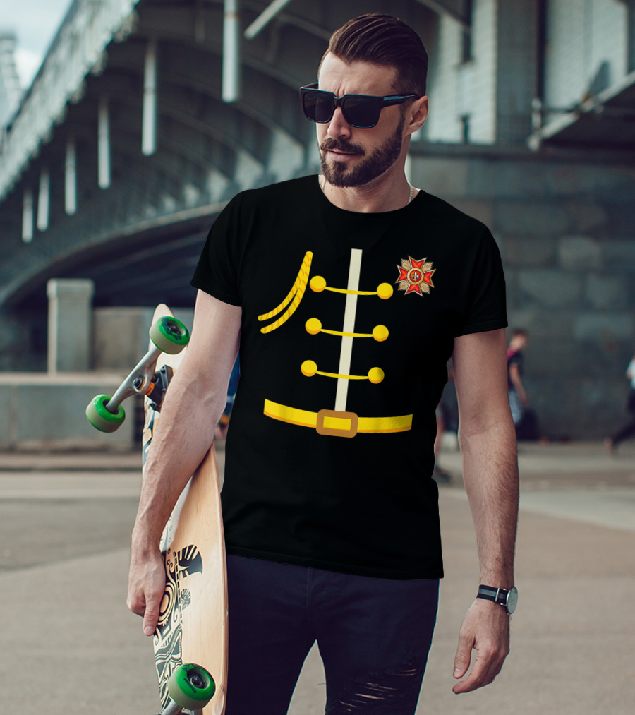 Prince Charming Outfit Cool Magical Monarch Iconic Royal Military Jacket T-Shirt