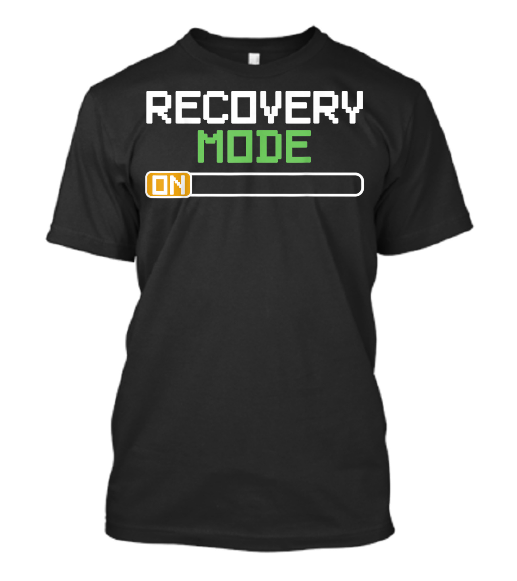 Recovery Mode On Funny Get Well Injury Message T-Shirt