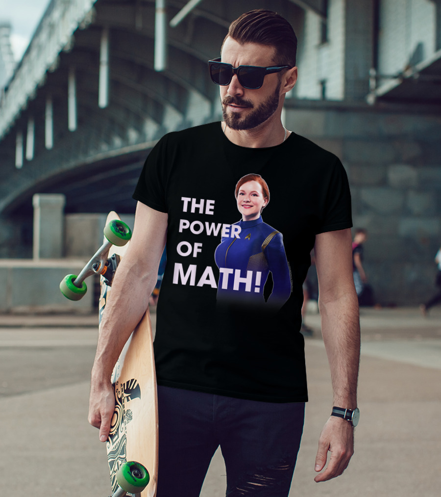 Star Trek Discovery The Power Of Math Tilly T-Shirt