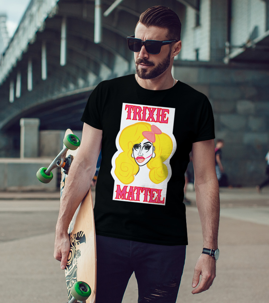 Trixie Mattel Drag Merch Skinny Legend Bow T-Shirt