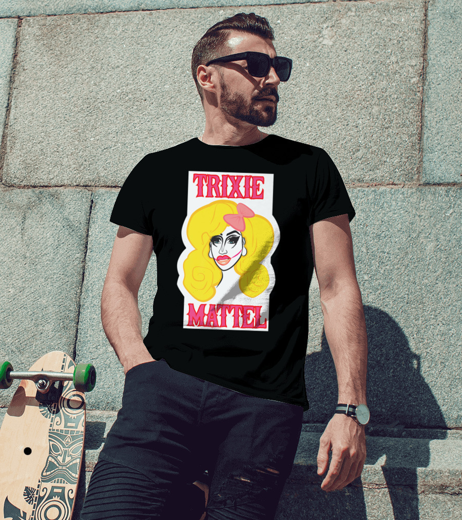 Trixie Mattel Drag Merch Skinny Legend Bow T-Shirt