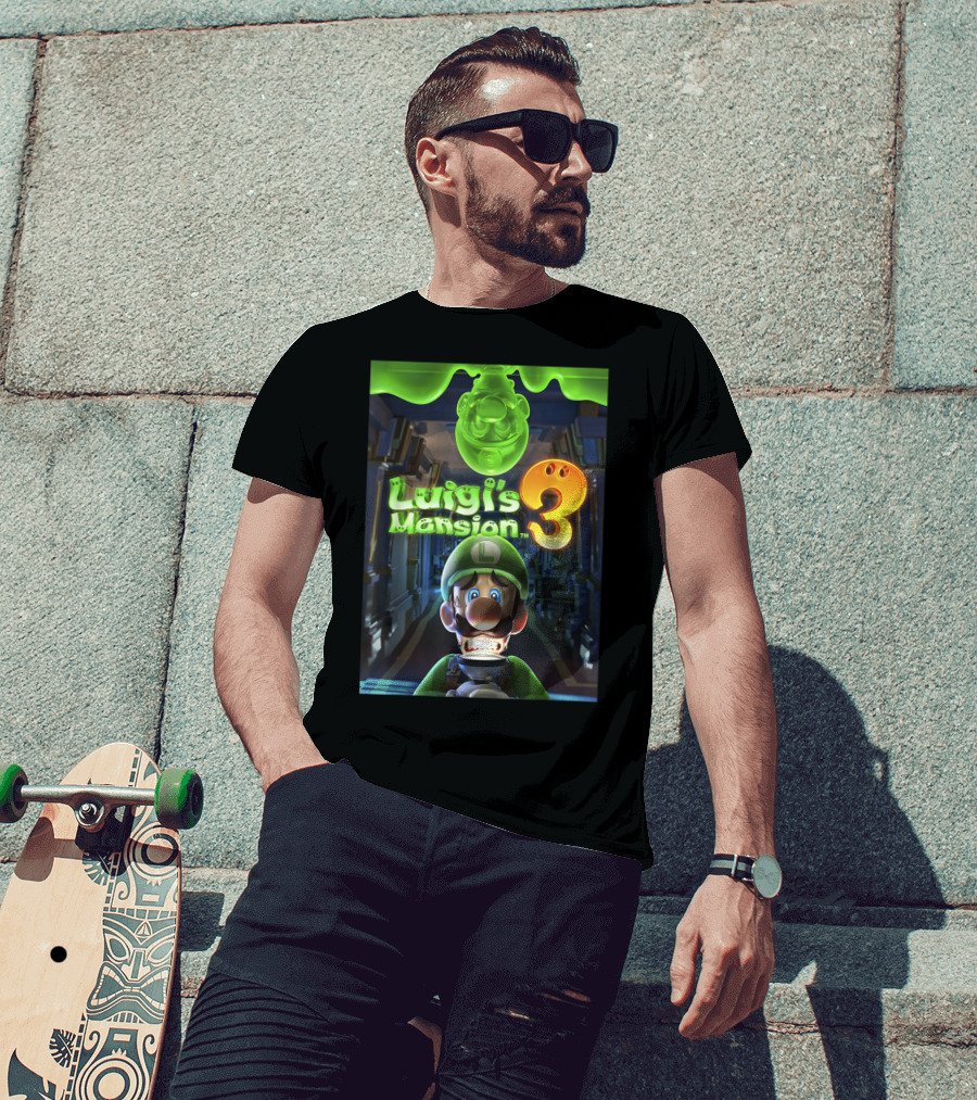 Luigi's Mansion 3 Luigi Ghostly Adventure T-Shirt