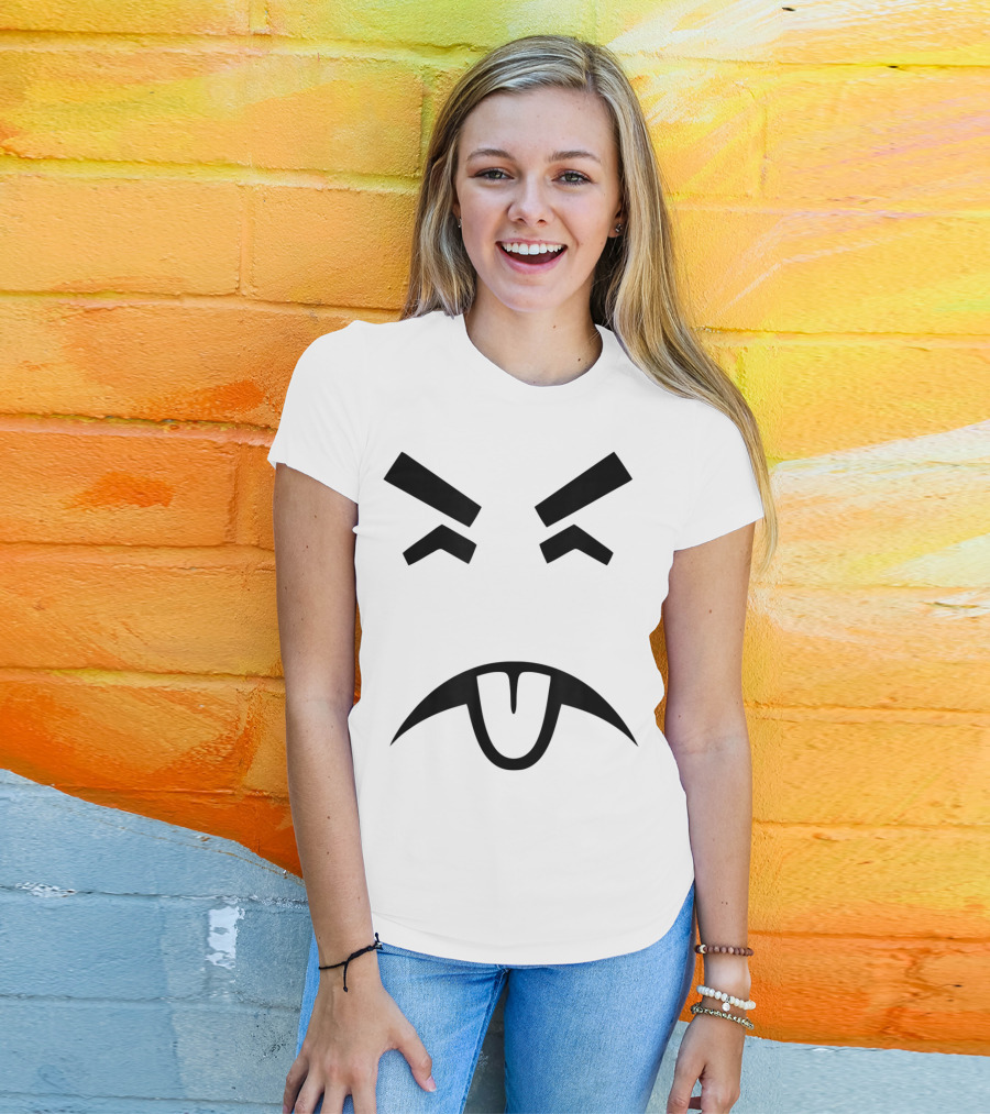 Mr Yuck Mister Chemical Warning Poison Control Symbol Face T-Shirt