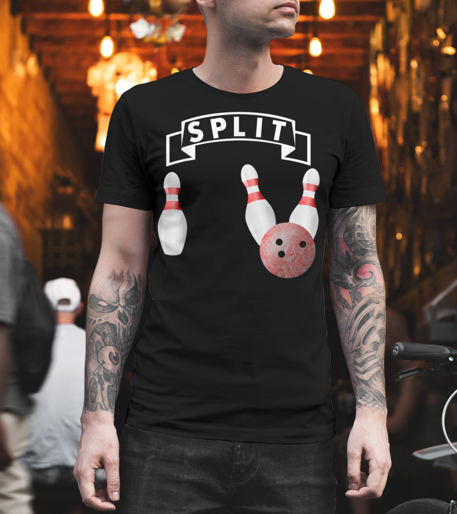Split Tenpin Bowling T-Shirt