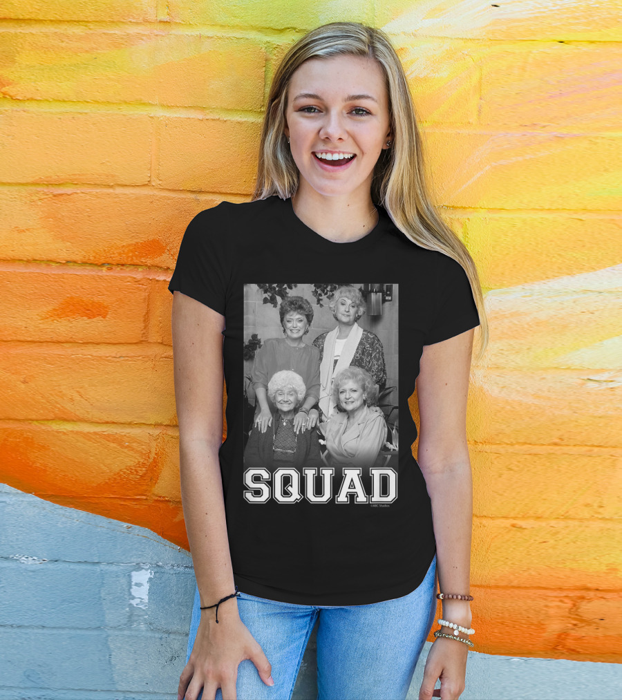 Golden Girls Dorothy And Gang Squad Classic T-Shirt