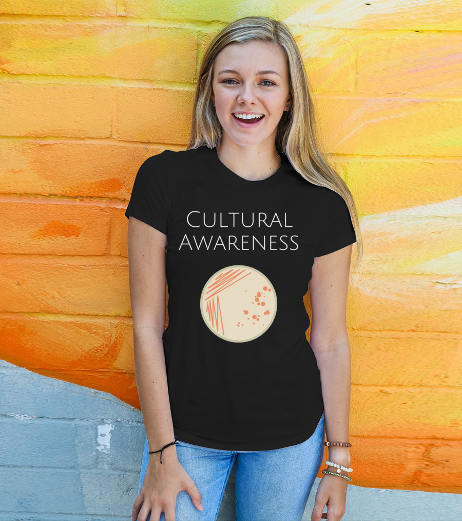 Cultural Awareness Microbiology Bacteria Lab T-Shirt