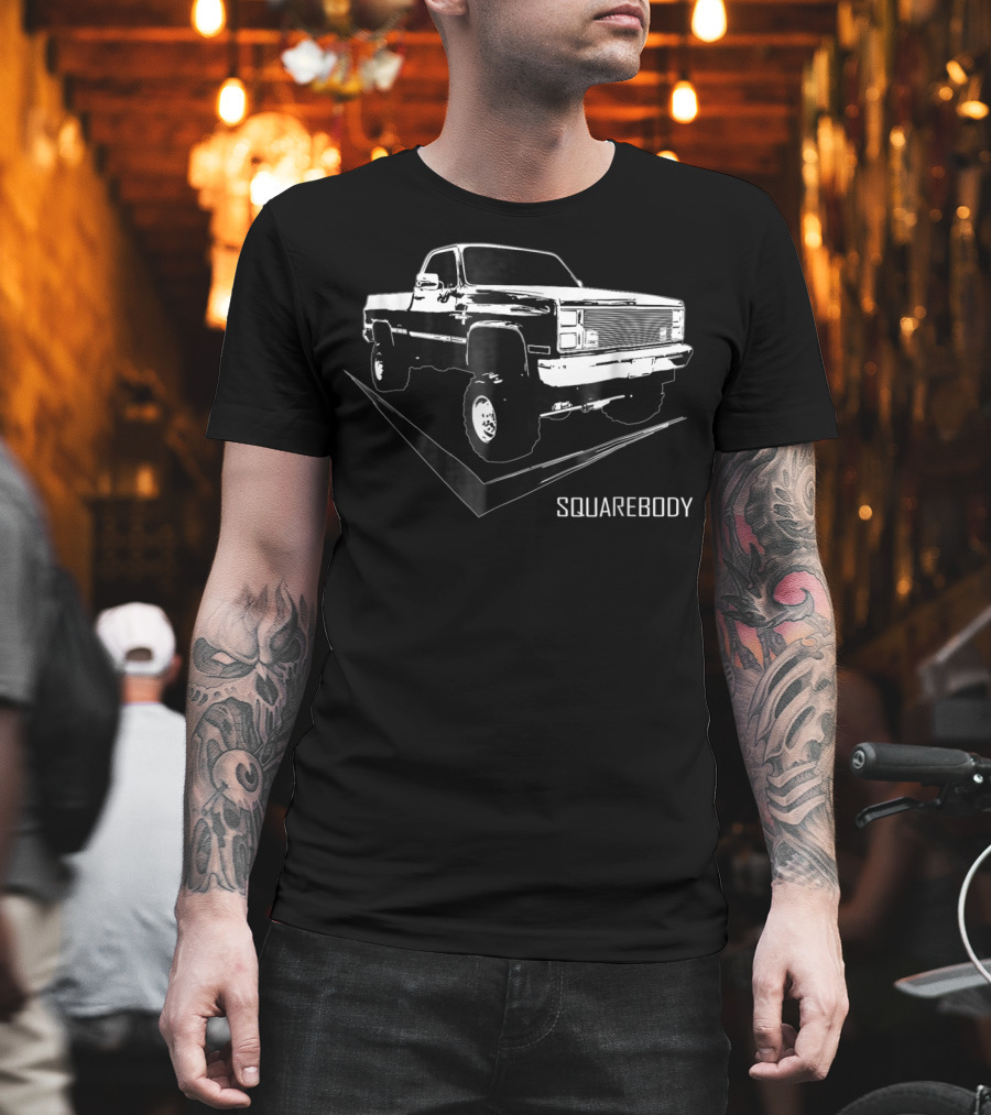 Squarebody Classic Truck Vintage Style Square Body Truck T-Shirt