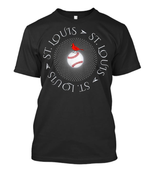 St. Louis Cardinal Baseball Circle Emblem T-Shirt
