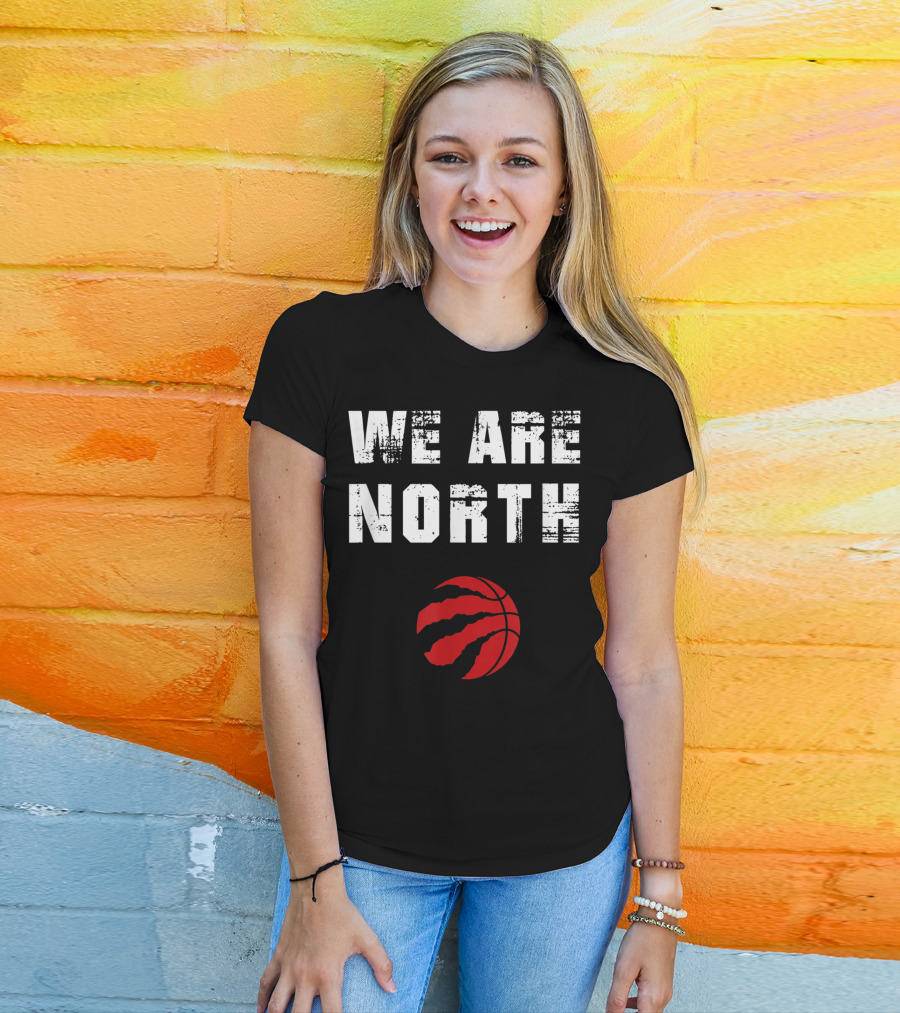 We Are The North Raptors Basketball Claw T-Shirt