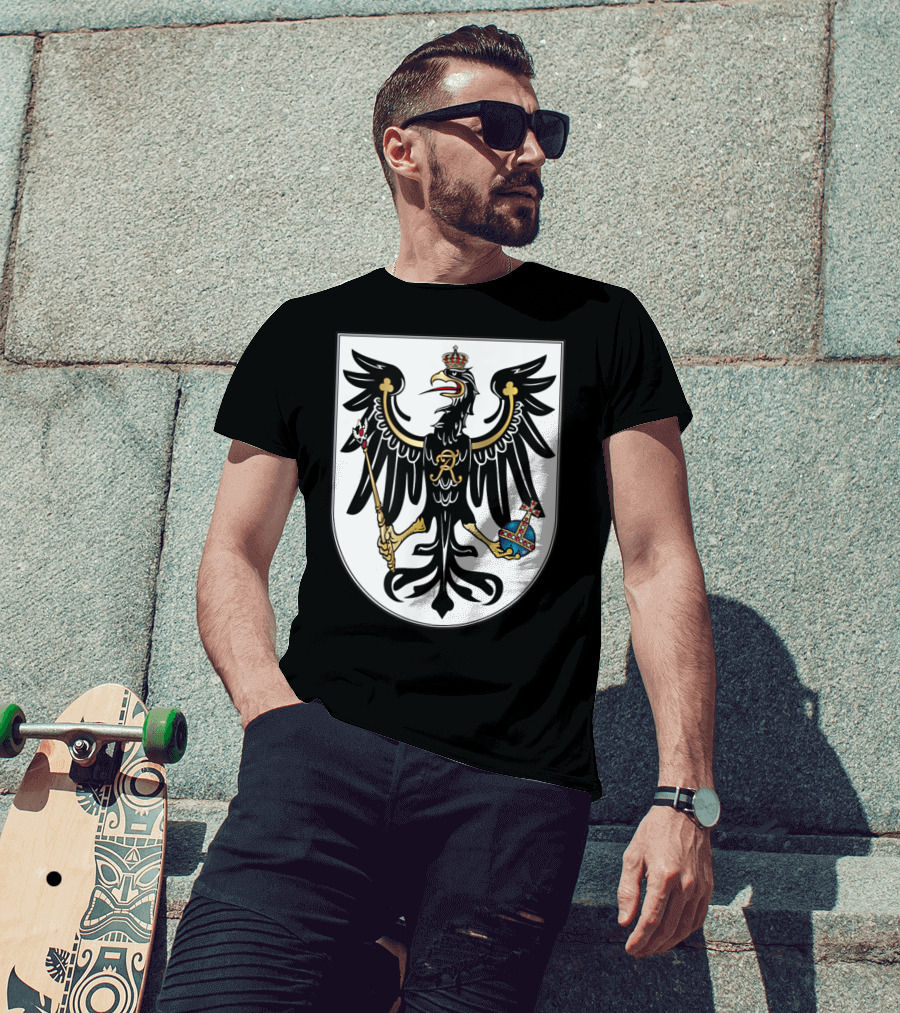 Kingdom Of Prussia Prussian Eagle Coat Of Arms Crest T-Shirt