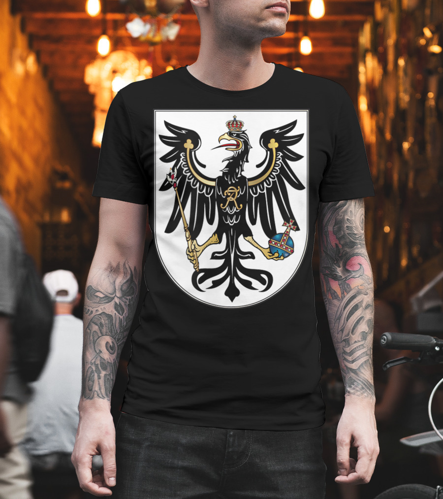 Kingdom Of Prussia Prussian Eagle Coat Of Arms Crest T-Shirt