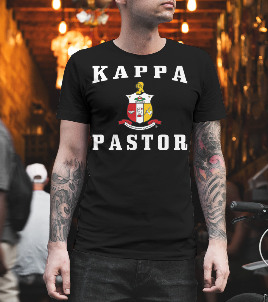 Kappa Alpha Psi Fraternity Pastor Emblem T-Shirt