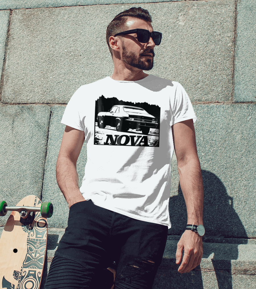 Nova Muscle Car 1968 Show Classic Auto T-Shirt