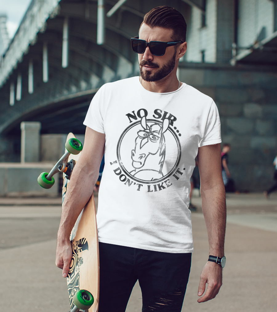 Nickelodeon Ren Stimpy Mr Horse No Sir I Don't Like It T-Shirt