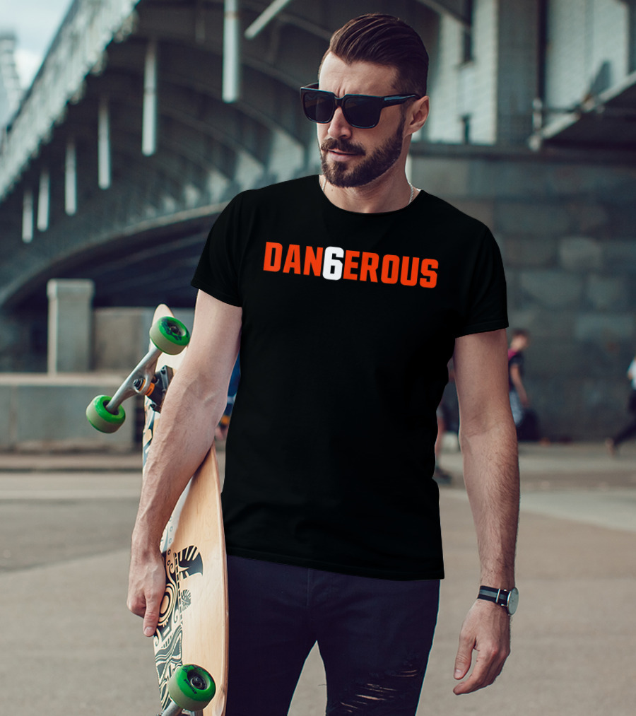 Dangerous Ohio Cleveland Football Fan Six T-Shirt