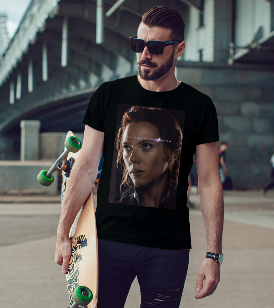 Marvel Avengers Endgame Avenge The Fallen Black Widow T-Shirt