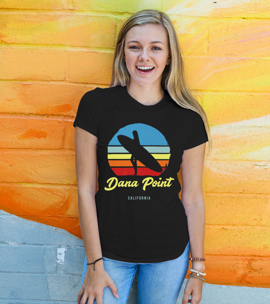 Dana Point California Vintage Surf T-Shirt