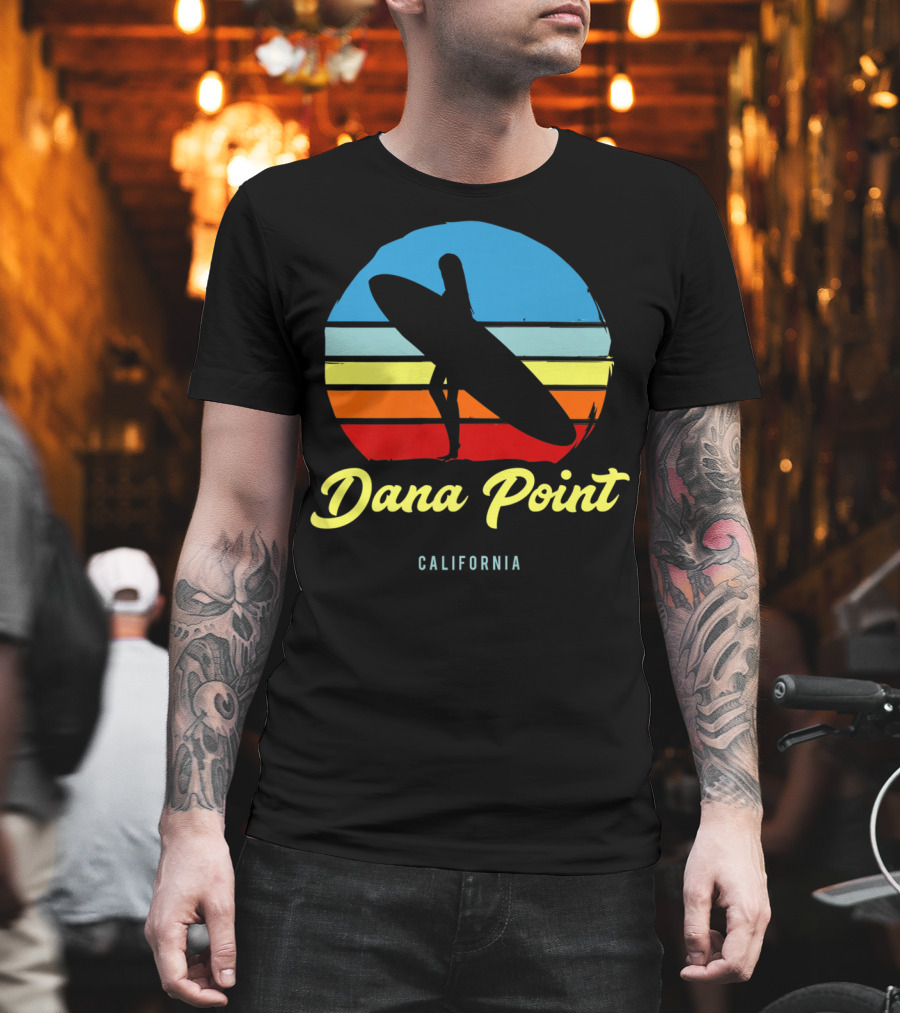 Dana Point California Vintage Surf T-Shirt