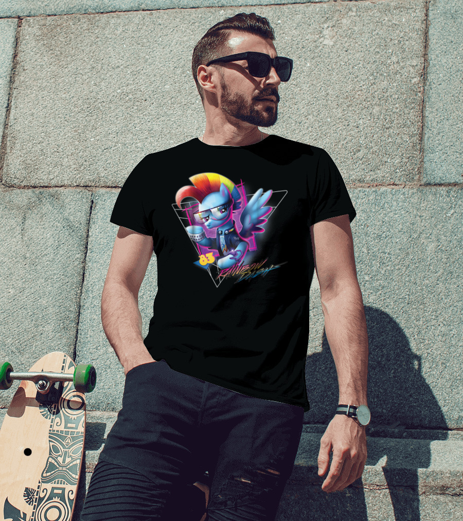 My Little Pony Rainbow Dash 83 Retro 80's T-Shirt