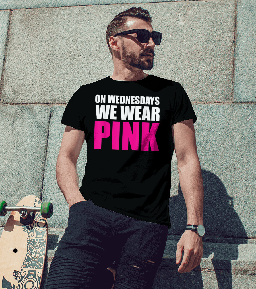 On Wednesdays We Wear Pink Mean Girls Reference T-Shirt