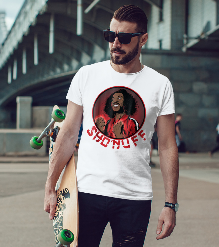 Sho'nuff Shogun Of Harlem Red Fists T-Shirt