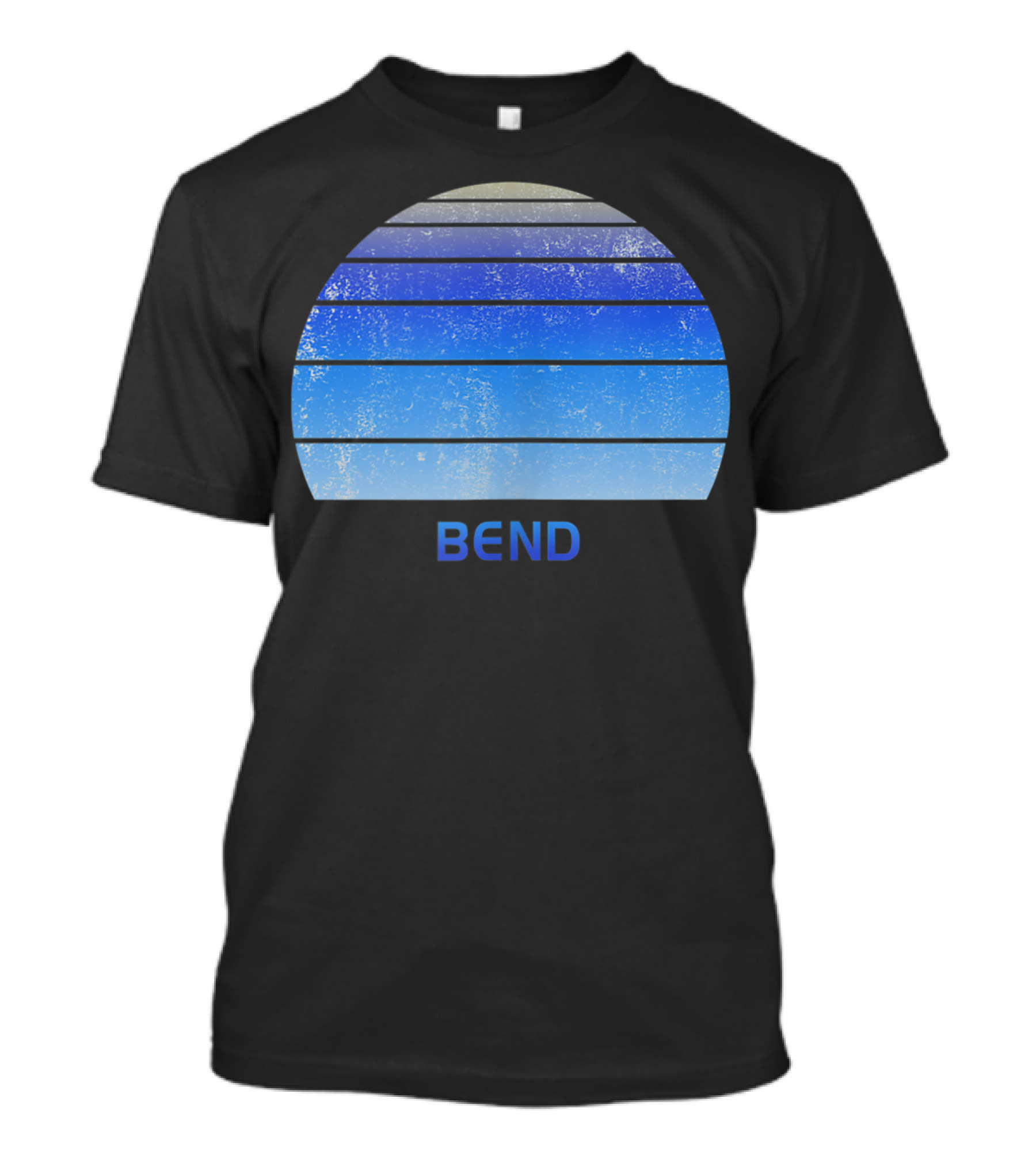 Vintage Bend Oregon Retro Sunset T-Shirt