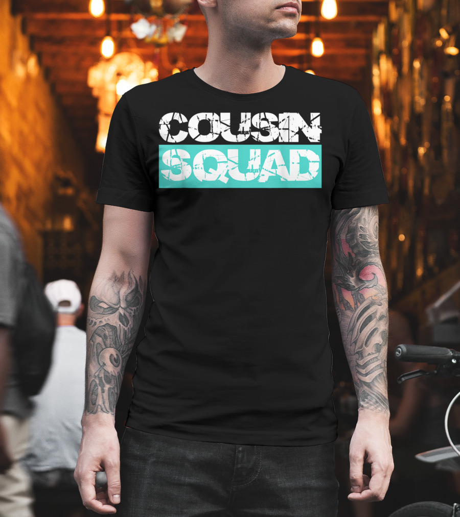 Cousin Squad Kids Women Men Girl Matching Family T-Shirt