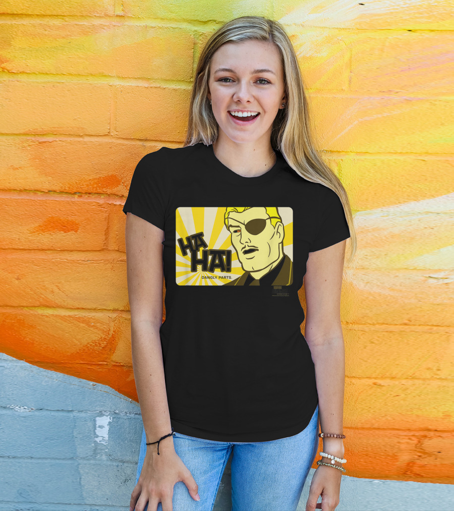 Ha Ha Dangly Parts Harvey Birdman Attorney At Law Phil Ken Sebben T-Shirt