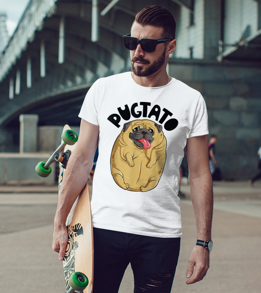 Pugtato Pug Potato Dog Lovers T-Shirt
