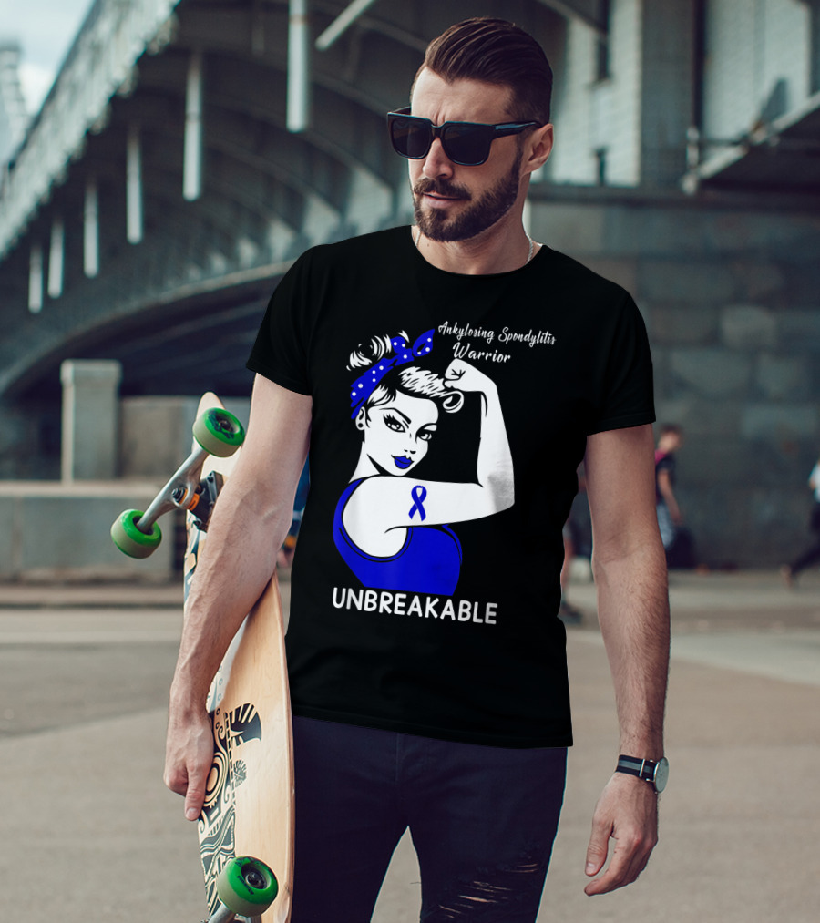 Ankylosing Spondylitis Warrior Unbreakable T-Shirt