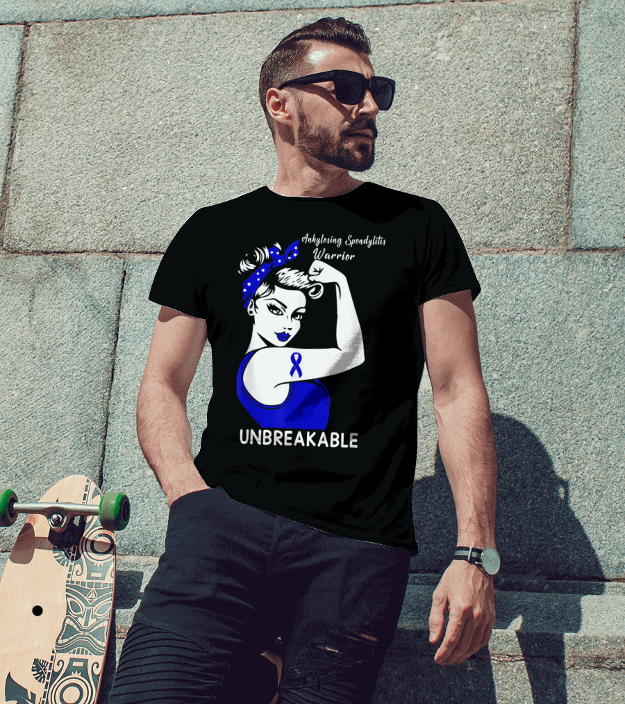 Ankylosing Spondylitis Warrior Unbreakable T-Shirt