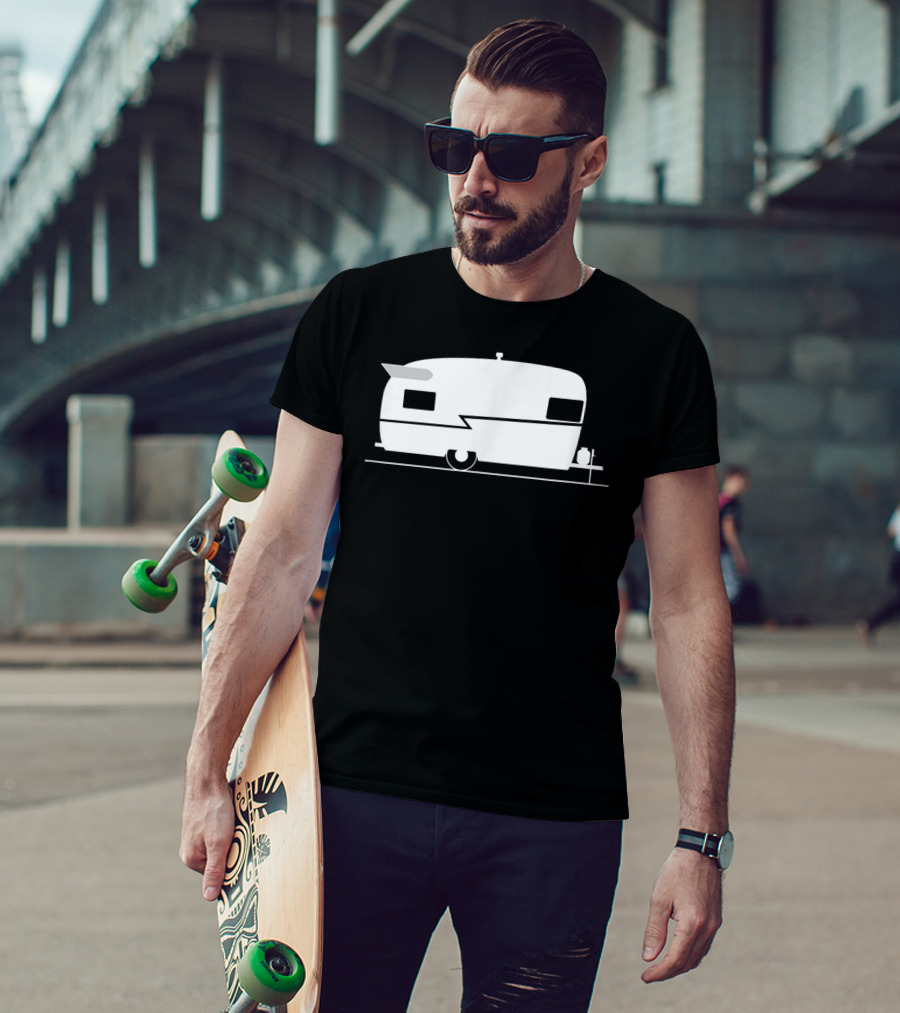 Vintage Shasta Camper Trailer T-Shirt