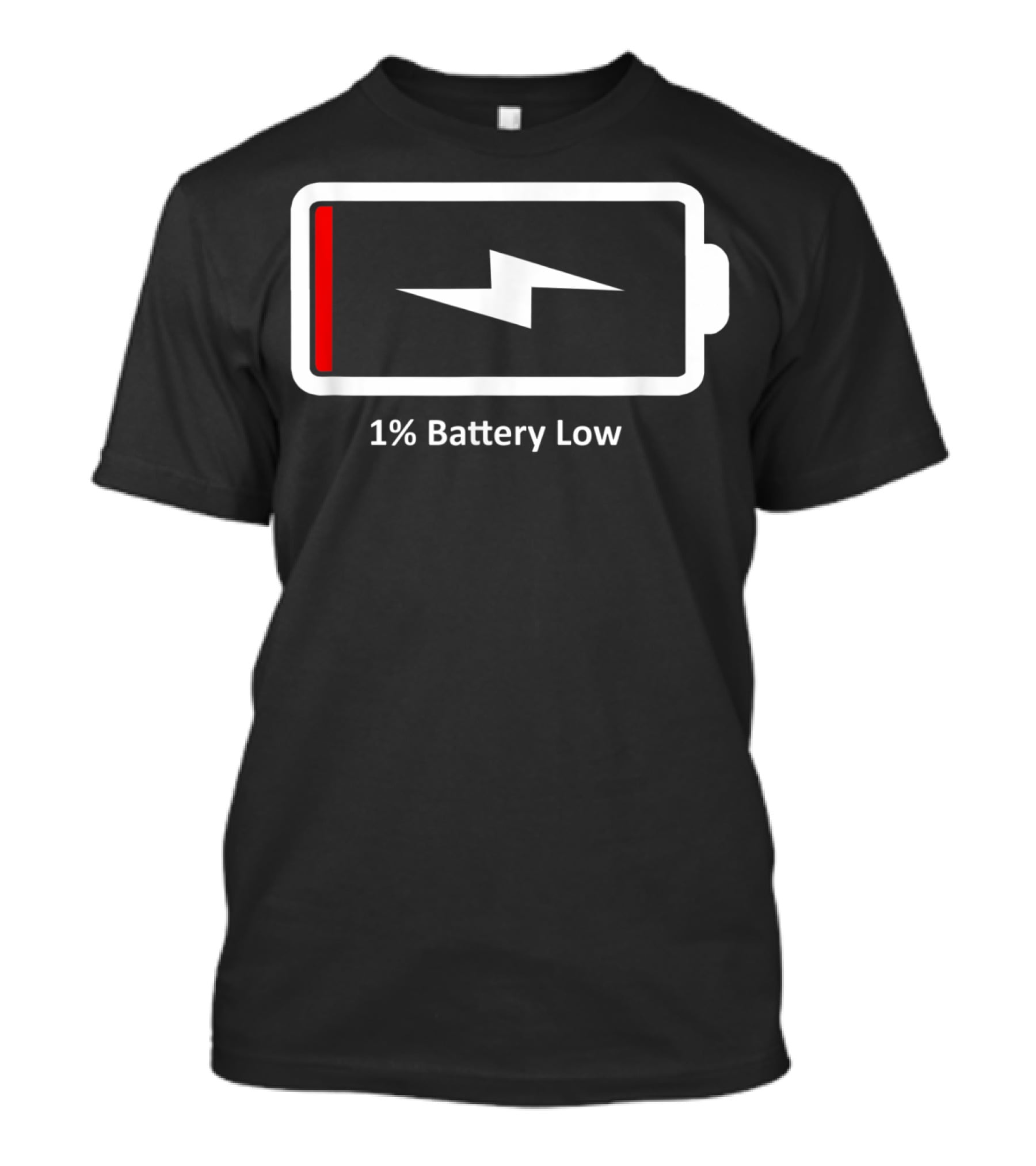 1% Battery Low Dad Women's T-Shirt