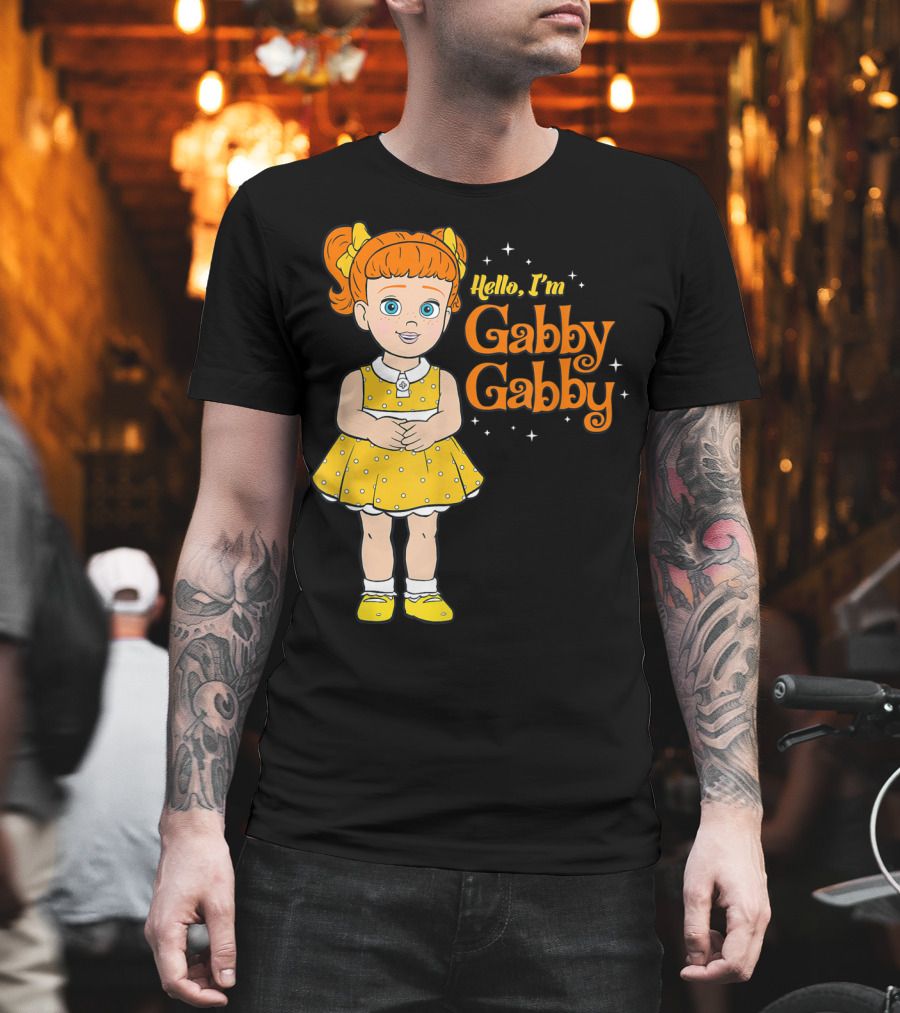 Disney Pixar Toy Story 4 Gabby Gabby Hello I'm Gabby Gabby T-Shirt