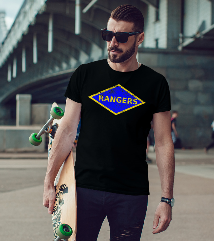 Rangers Diamond Vintage 75th Ranger Regiment T-Shirt