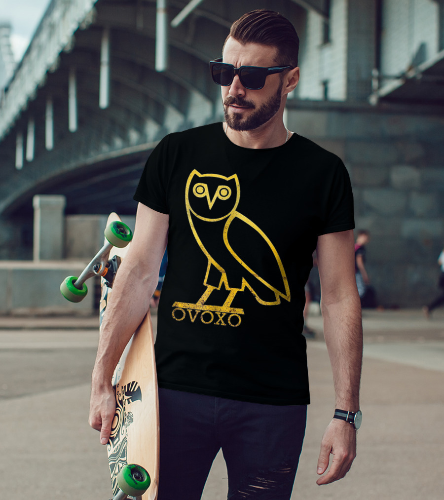 Drake OVOXO Gold Owl T-Shirt